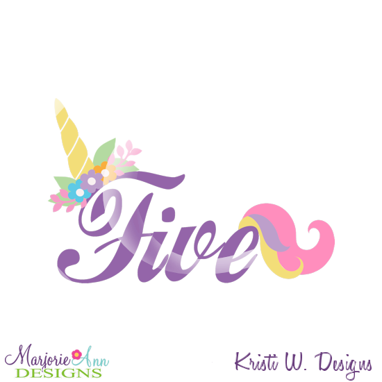 Unicorn Five SVG - Click Image to Close